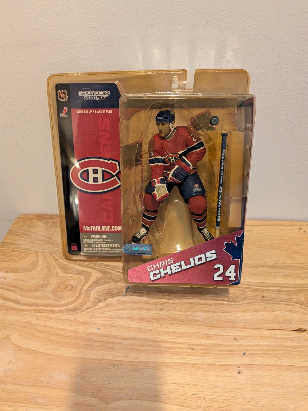McFarlane NHL Hockey Action Figure - Red